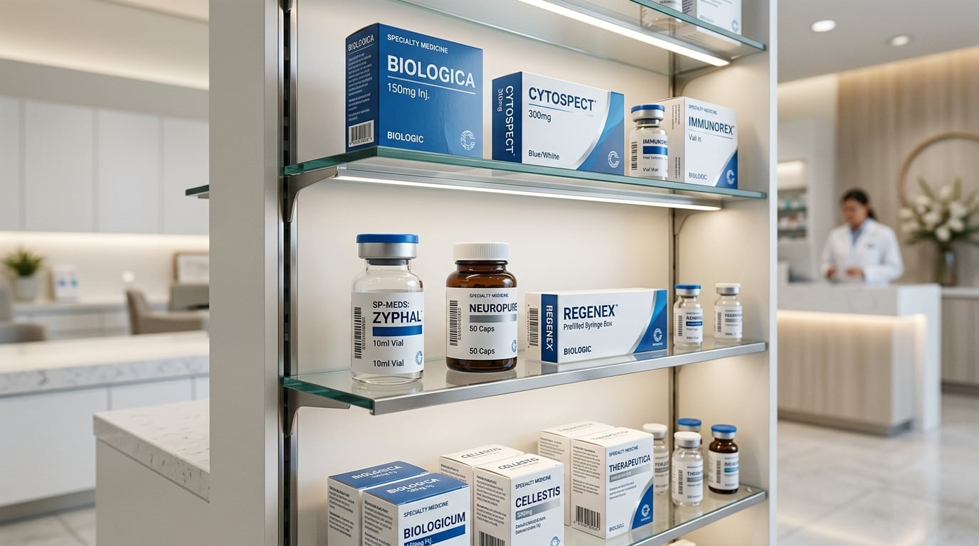 Premium specialty pharmaceutical medicines and biologic products